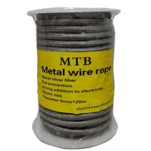 정전기 로프 제전사 제거 방지 줄 장치 인쇄 와이어, 구리 버클 접지선 6mm 탄성 1미터