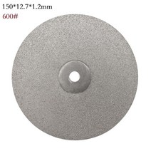 씨거적 볏짚거적 종자거적 6인 150mm 80-3000 그릿 다이아몬드 코팅 휠 래핑 디스크 보석 옥용 플랫 랩 연, 08 600