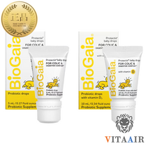 바이오가이아 유산균 비타민D 이지드롭 5ml 10ml 튜브형 신제품, 10ml+비타민D 1개