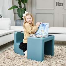 [이쯔] 포포 아기쇼파 / 유아 어린이 선물 책상 의자 소파, 색상선택:그레이