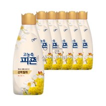 피죤 리치퍼퓸 섬유유연제 본품 써니가든, 1L, 6개