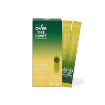 오버더리밋 프로밸런스올인원 플러스 파인애플맛 멀티비타민 종합비타민 10포 30포 60포 100포, 1박스 : 10g x 10포, 1개