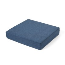 LK둔산점 사각 두꺼운방석 40x8cm blue 분리형커버