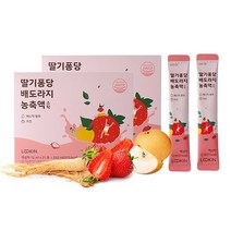 루킨 딸기퐁당 배도라지 농축액 스틱 12ml x 21p, 혼합맛(딸기/배/도라지), 252ml, 2개