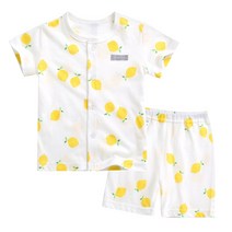 그린베베 국내생산 영유아 레몬트리 면 내의(반팔)