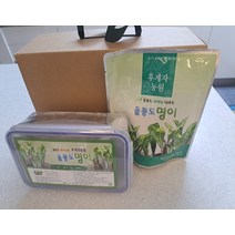 후계자농원 (선물세트) 후계자농원 울릉도 자연산 산마늘 명이나물 장아찌 선물용 1.5kg, 1kg(케이스)1개+500g(진공팩)1개