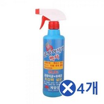 IZF564433곰팡이 제거제 500mlx4개 곰팡이세정제 곰팡이제거, 1