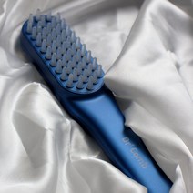 닥터콤 (Dr. Comb) LED 진동 두피케어 마사지기 탈모예방 전동 헤어브러쉬 지압봉, 블루