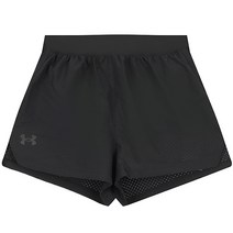 언더아머 운동트레이닝마라톤 반바지 UA 론치 SPLIT 퍼포레이티드 SHORT 블랙