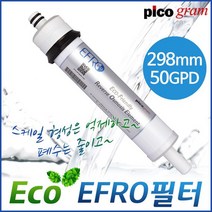 EFRO 필터 RO 엘레멘트필터 EFN-1512-50G 298mm 50GPD