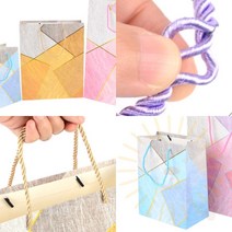 단디 사각타일 쇼핑백 꽃집쇼핑백, 소