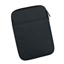 헤이맨 갤럭시탭 S7 A S6 S5e S4 A6 8 10.1 10.5 11 9.7 극세사 포켓 파우치, 블랙