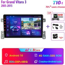 jmcq android 11 car radio for suzuki grand vitara 3 2005-2012 2013 2014 2015 2din 스테레오 멀티미디어 비디오 플레이, 협력사, t10-1 캠선물