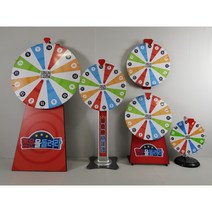 대형다트(600) 스탠드용 룰렛 행사이벤트 돌림판 홍보용품 축제 행사 기업행사, 탁상형(베너)600