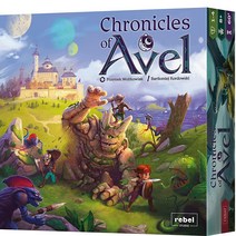 Chronicles of Avel 보드 게임 | 주사위 롤링 전략 판타지 어드벤처 성인 및 협동 1-4인용 평균 플레이 시간 60-90분 Rebel Studio 제작