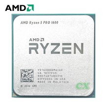 AMD Ryzen 5 PRO 1600 3.2 GHz 6 코어 CPU 프로세서 YD160BBBM6IAE 소켓 AM4, 한개옵션0