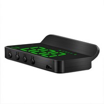 자동차 속도계 M1 HD GPS HUD 앞 유리 헤드 업 연료 소비 여행 컴퓨터 전자, N01 .green light display, 해외