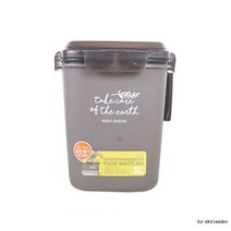 4면결착 음식물쓰레기통3L(LDB501), 1개