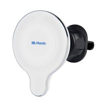 만도 맥세이프 차량용 충전 거치대 MD-M22, 화이트