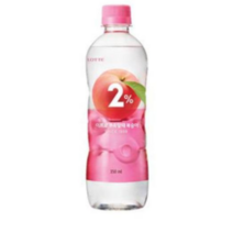 롯데칠성 2%부족할때복숭아, 3개, 350ml