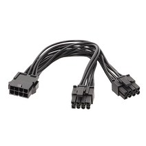 GPU PCIE 8Pin 암컷 ~ 2x8pin (6+2) 남성 pciexpress 그래픽 카드 전원 어댑터, 한개옵션0