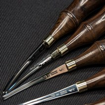 수제 엣지비벨러 비벨러 베베러 전문가용 가죽공예도구 테두리 가죽 피할기, 라운드 날너비 0.6mm개