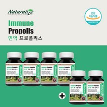 플로폴리스 폴리폴리스 프로폴리스 복용법 구강 입안에 염증 천연항생제 환절기 황사 성인 구강 입안 잇몸 향균 스트레스 면역력 항산화 프로 폴리스 아연 비타민C 연질 캡슐, 4+2(1년분)