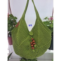 2207SAGE 호보백 손뜨개가방 망태기가방 뜨게질가방 효도선물