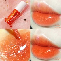 립글로즈 립틴트 립밤 립라이너 잘 지워지지 않는 착색 타투 립스틱 틴트 베이비 블루 미러 클리어 립글로스 펄리 매혹적인 립 글레이즈 글리터 립 롱래스팅 워터프루프 젤리 톳 립, 06