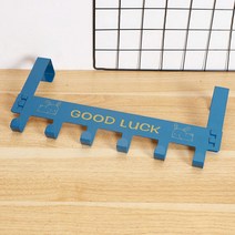 빠른발송 옷걸이 문걸이용옷걸이 도어후크 행거 다용도걸이, 블루, 1개