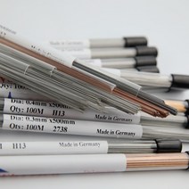 [JS] 다이 수리용 냉간 용접 와이어 워크 몰딩 필러 CU90 P20 H13 NAK80 SKD11, 05 0.2mm 200pcs_05 model S136