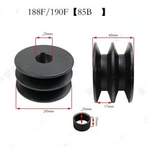 탈곡기 라운드 벨트 풀리 더블 그루브 1 개 가솔린 엔진 디젤 파워 탈곡기 휠 부품용, 07 typeG