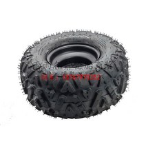 ATV바퀴 타이어 카 튜브 앞바퀴 19x7-8 골프카트 18x9.50-8, 18x9.50-8 A형 패턴 타이어 + 4홀 허브