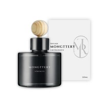 몽때리 세레니테 차량용 방향제 자동차 디퓨저 120ml, 화이트머스크