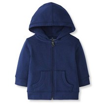 Moon and Back by Hanna Andersson Baby Kapuzen-Sweatshirt navy 3-6 Monate (56-67CM)