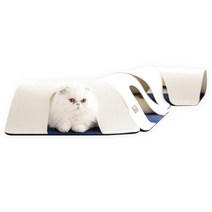 가또페로 지그재그 고양이 삼각터널, 4pcs, 밀크화이트, 4PCS