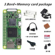즈베리 파이 Zero2W 제로 2w 발 보드 파이썬 프로그래밍 AI 스타터 키트, 03 Package 3