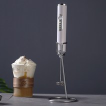ZZJJC 밀크머신은 손에 전동식 탈유기를 들고 가정용 교반기계를 소형 충전하여 알을 깨뜨린다.기대 거치대 심플, J-2-1 백색가산선반(젖꼭지)