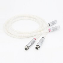 6N OCC 은도금 밸런스 XLR 케이블