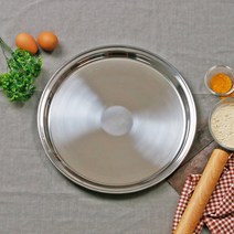스텐 원형쟁반 4호 업소용 식당 오봉 트레이