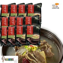 모아네갈비탕 5분 완성 부드럽고 고소한 즉석소갈비탕 (600g), 12팩, 600g