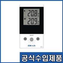 Elitech 엘리텍 DT-1K 2채널(2ch) 디지털 온도계, 1개
