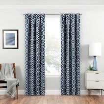 ECLIPSE 침실용 암막 커튼 - Isanti 94cm x 160cm 37 63인치 단열 싱글 패널 로드 포켓 라이트 차단 거실 에크루, 37 in x 63 in