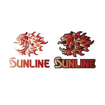 선라인 SUNLINE 낚시스티커