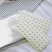 반려견 국내제품 강아지옷 포장봉투 L사이즈100장(사이즈표100개증정)