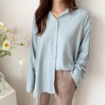[바보사랑] 겟잇미 핀로 기본 데일리 셔츠 블라우스 [겟잇미]