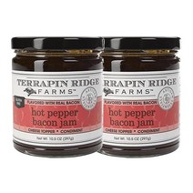 Terrapin Ridge Farms 핫 페퍼 베이컨 잼 Hot Pepper Bacon Jam 298g 2팩