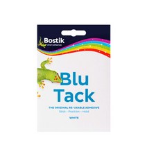 (블루택) 화이트 1개 고무메꾸미 다용도보수용품 매직테이프