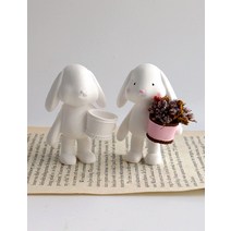 캔들나라 몰드 화분토끼 수제