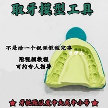 치아모형 금형 재료 도구 키트 교정기 홀더 맞춤형 기기 맞춤형 의치 모델 제작 트레이, 여성용 6종 풀세트 중소형 툴킷